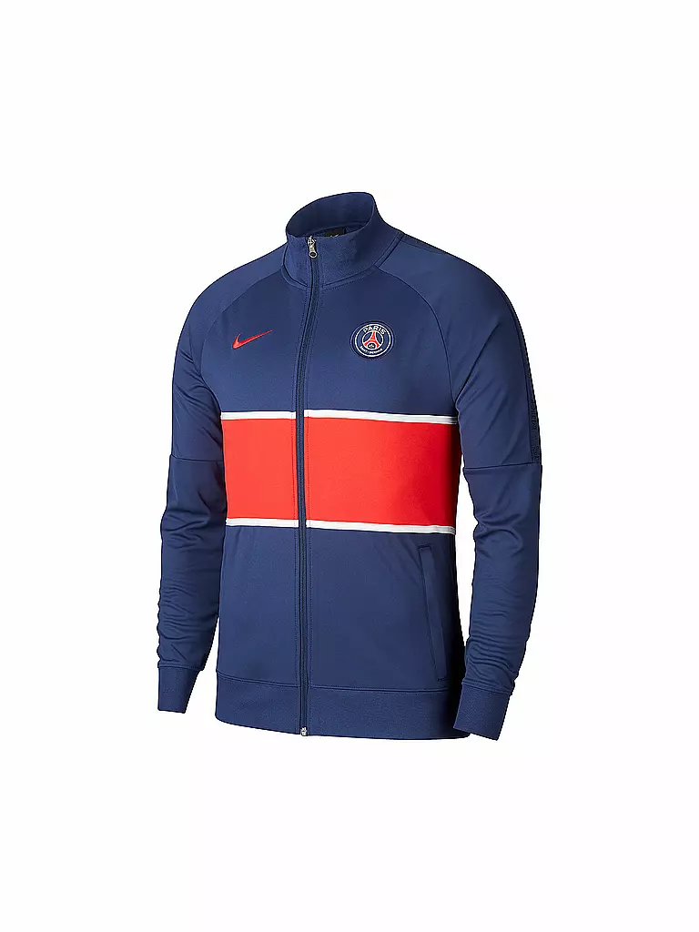 NIKE Herren Fußballjacke Paris Saint Germain blau